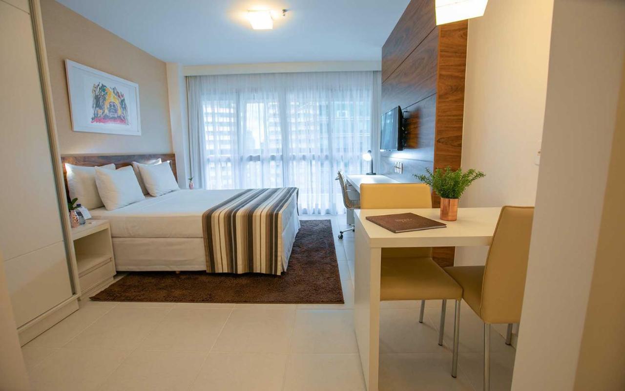 Hotel Flat Fusion Com Varanda&garagem 4*